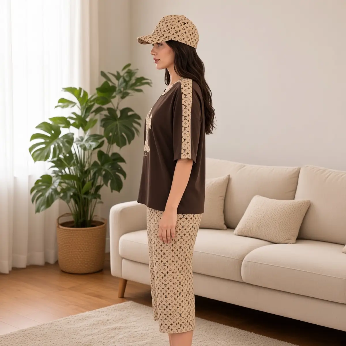 ست راحتی لاکچری طرح LV