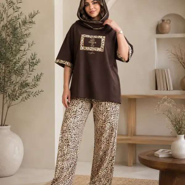 ست راحتی طرح پلنگی